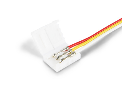 Соединитель гибкий односторонний для светодиодной ленты 2835 12/24V (3 конт.) 150 мм GS7151 (5шт) Ambrella light GS7151