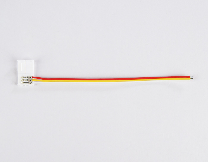 Соединитель гибкий односторонний для светодиодной ленты 2835 12/24V (3 конт.) 150 мм GS7151 (5шт) Ambrella light GS7151