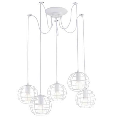 Подвесной светильник паук Arte Lamp A1110SP-5WH