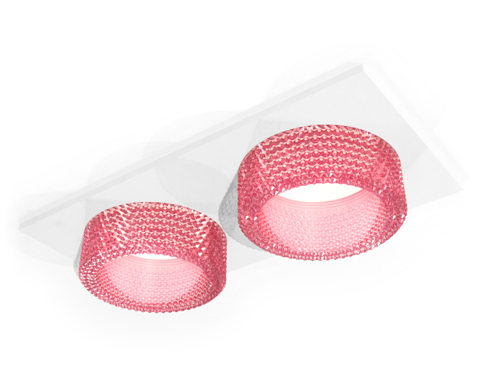 Комплект встраиваемого светильника с композитным хрусталем Ambrella light XC6525042