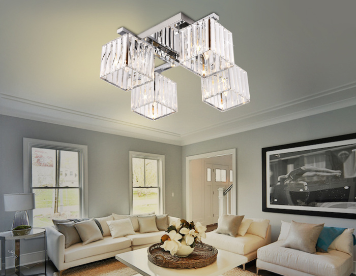 Потолочный светильник с хрусталём Ambrella light TR5213