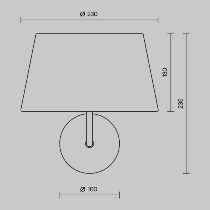 Бра Maytoni MOD360WL-01B