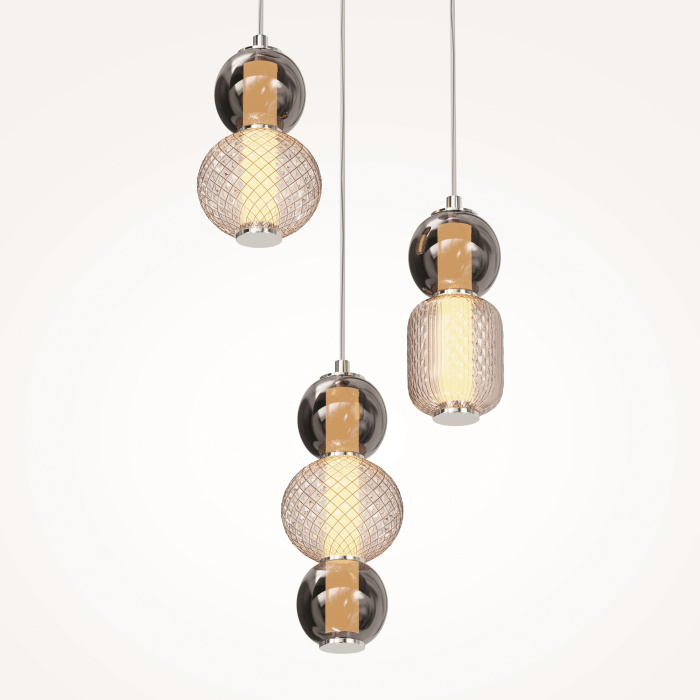 Подвесная люстра Maytoni Drop MOD273PL-L33CH3K