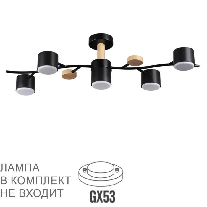 Люстра на штанге Lumion Crypto 8194/5C