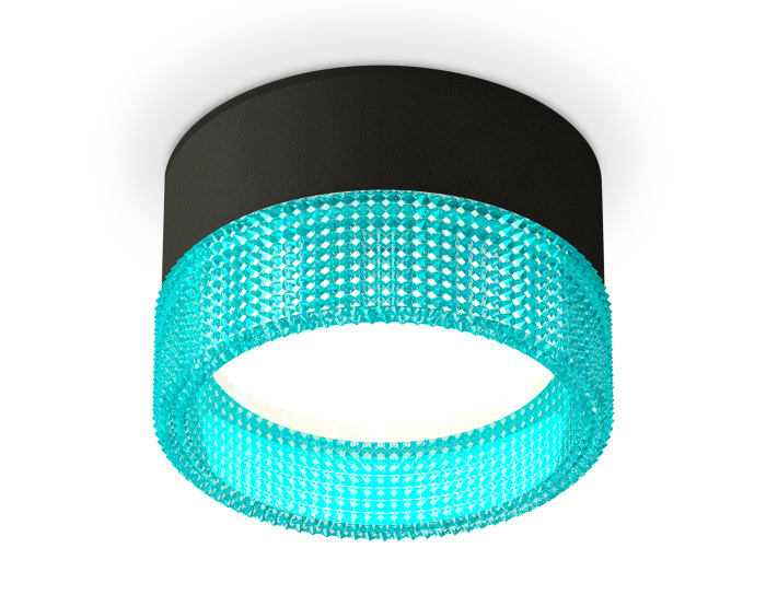 Комплект накладного светильника с композитным хрусталем Ambrella light XS8102033