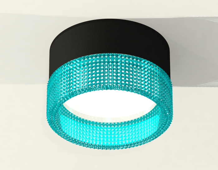 Комплект накладного светильника с композитным хрусталем Ambrella light XS8102033