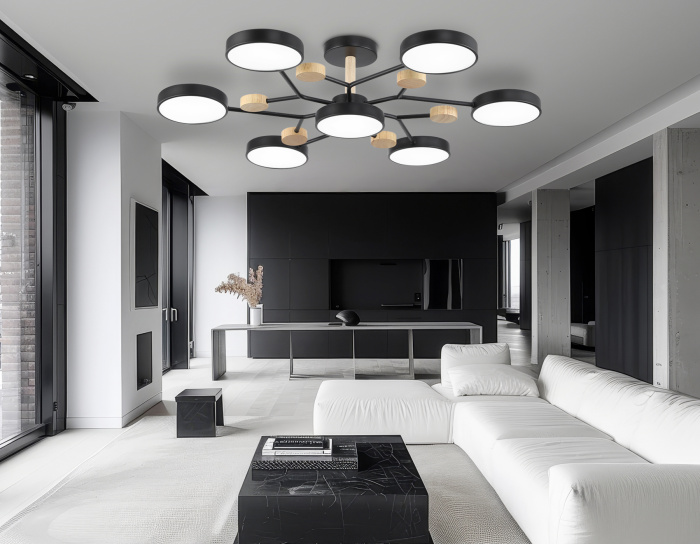 Люстра светодиодная на штанге AMBRELLA light FL4866