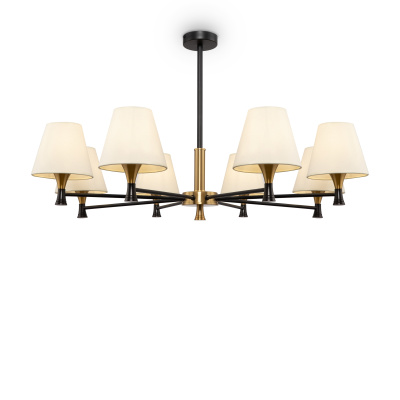 Люстра на штанге Freya Perfetto FR5098PL-08BBS