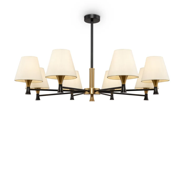 Люстра на штанге Freya Perfetto FR5098PL-08BBS