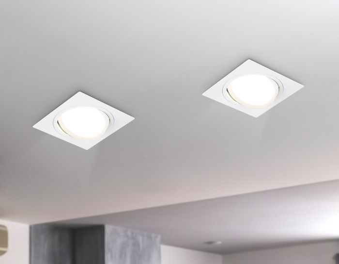 Встраиваемый поворотный точечный светильник GX53 AMBRELLA light TN51915