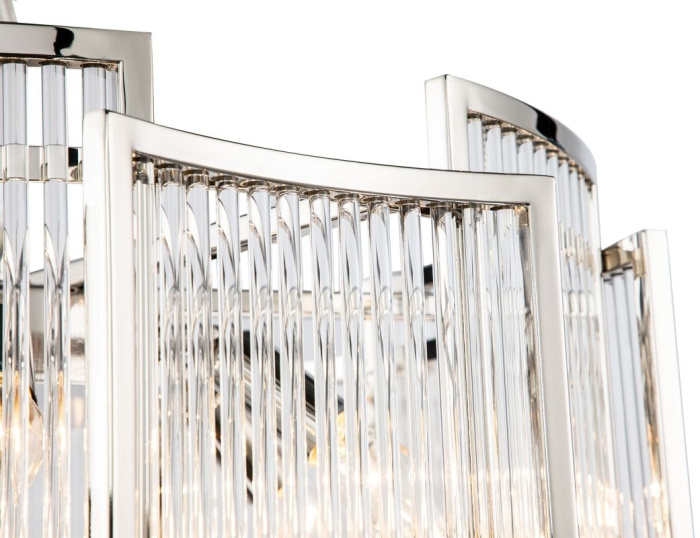 Подвесная люстра iLamp Tribeca MD0276-6C Nickel