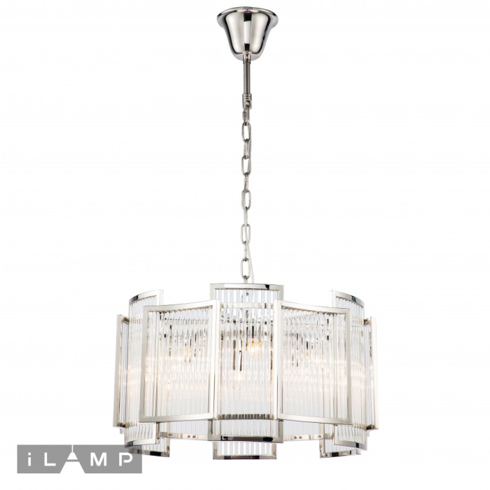 Подвесная люстра iLamp Tribeca MD0276-6C Nickel