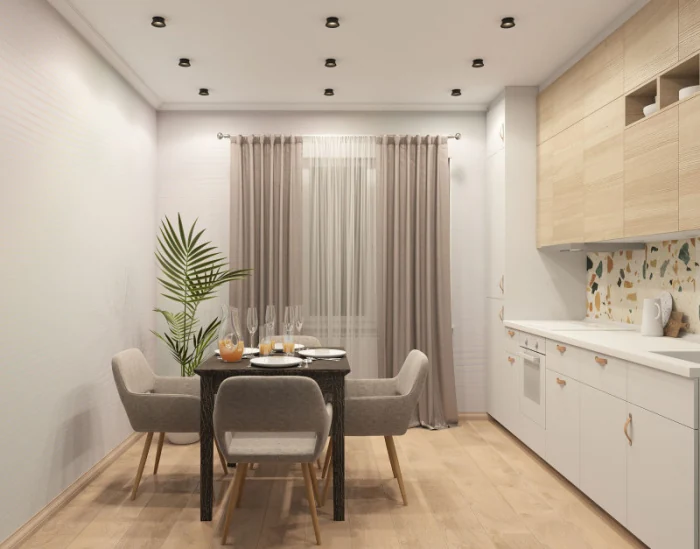 Влагозащищенный светильник Denkirs ODENSE DK2403-BK