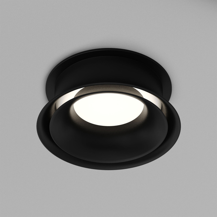 Влагозащищенный светильник Denkirs ODENSE DK2403-BK