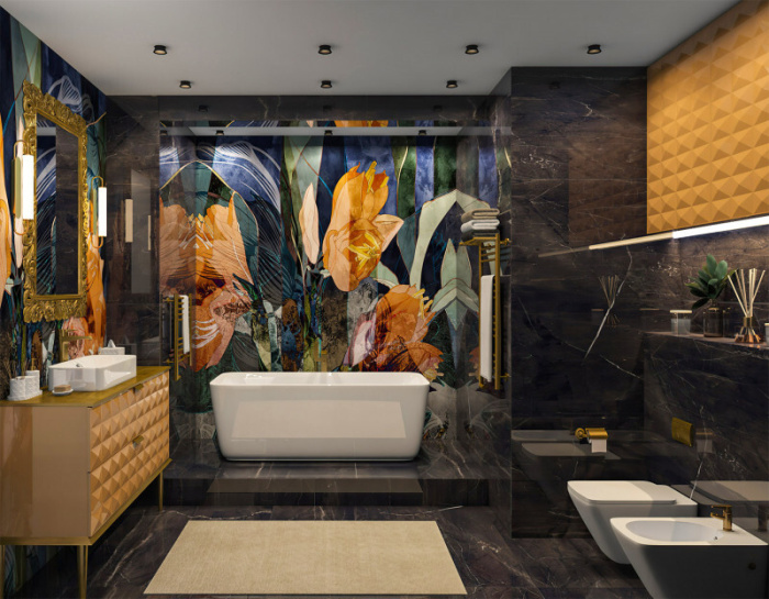 Влагозащищенный светильник Denkirs ODENSE DK2403-BK