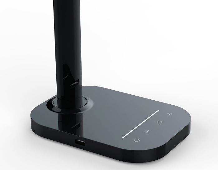 Светодиодная настольная лампа с USB портом и таймером Ambrella light DE445