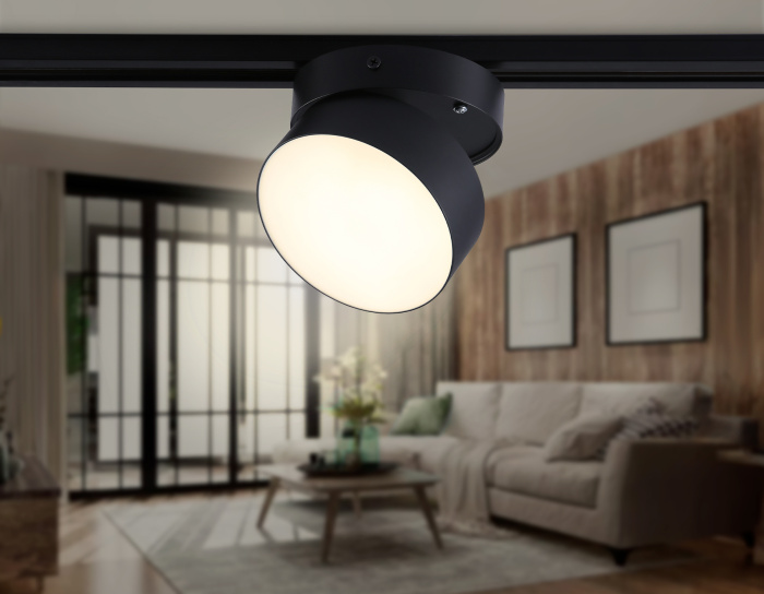 Трековый однофазный светодиодный светильник Ambrella light GL6877