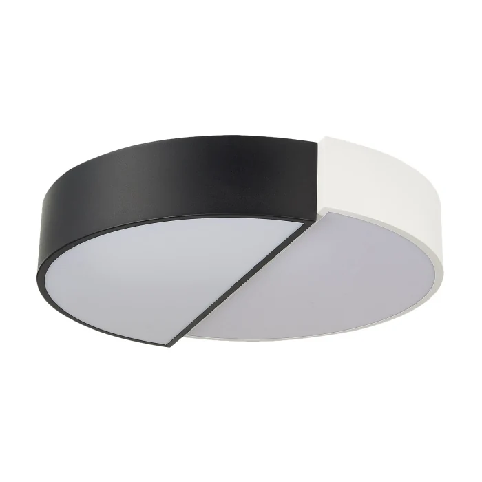 SLE200642-01 Светильник потолочный Белый,Черный/Белый LED 1*36W