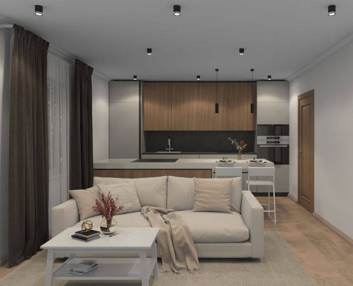 Накладной светильник Denkirs Ribe DK4013-BK