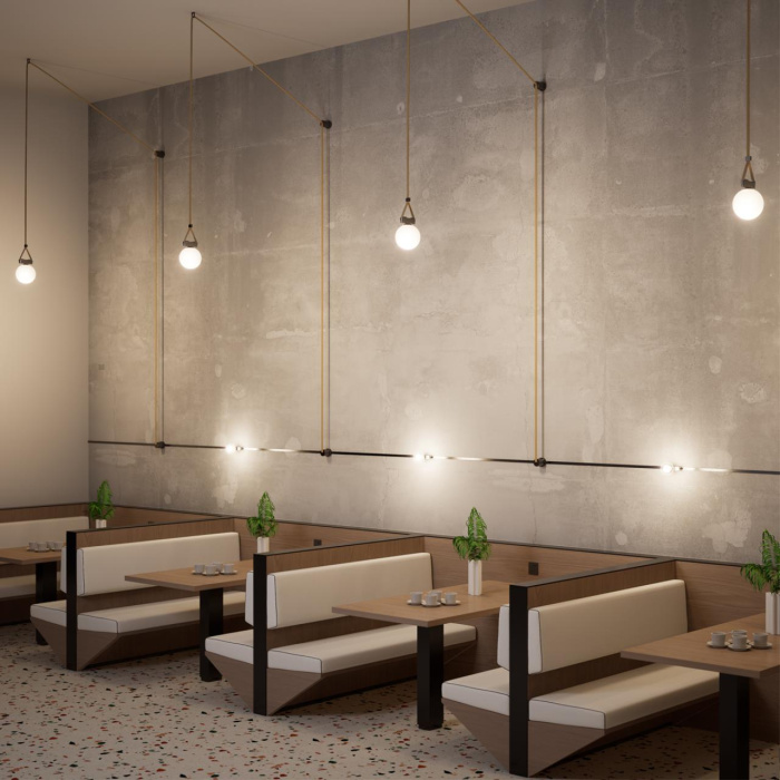 Низковольтный текстильный шинопровод, длина 5м Novotech Easy 135255