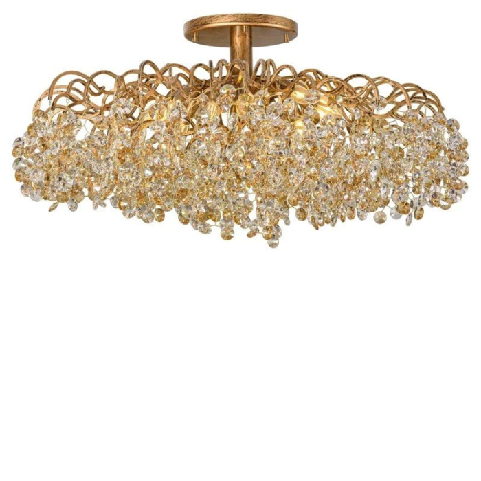 Потолочная люстра L'Arte Luce Luxury Treasure L29050 с элементами из хрусталя