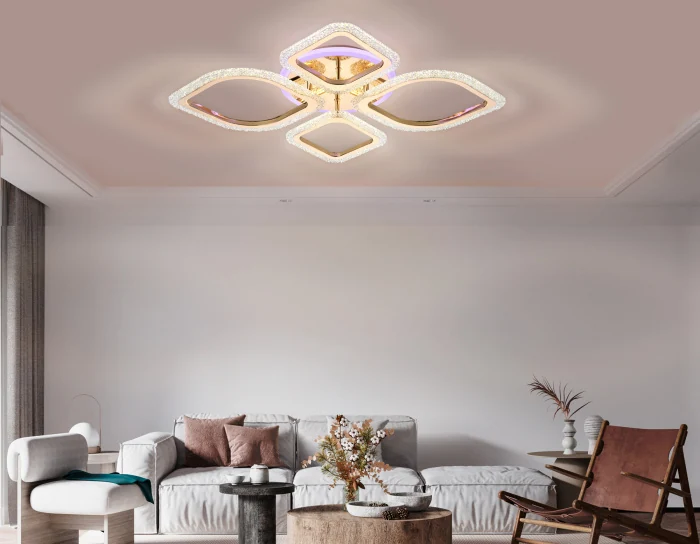 Потолочный светодиодный светильник с пультом Ambrella light FA5149