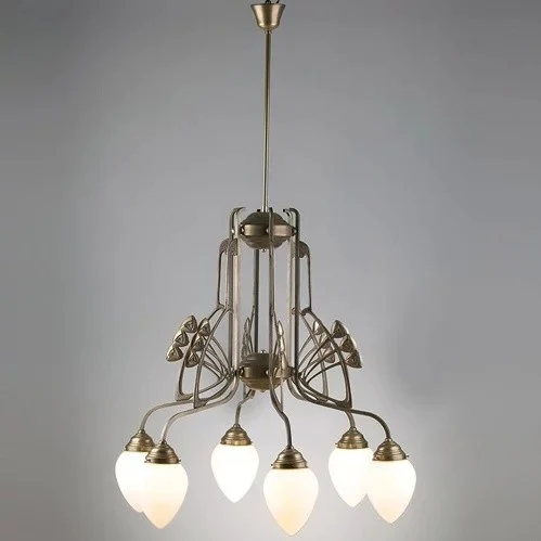 Подвесная люстра Berliner Messinglampen D88-123opB-6flg