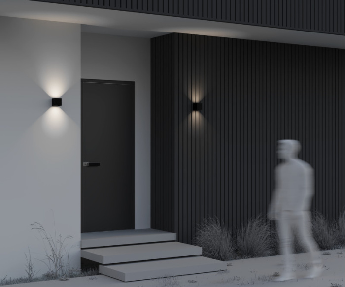 Уличный настенный светильник Maytoni Fulton O572WL-L6B