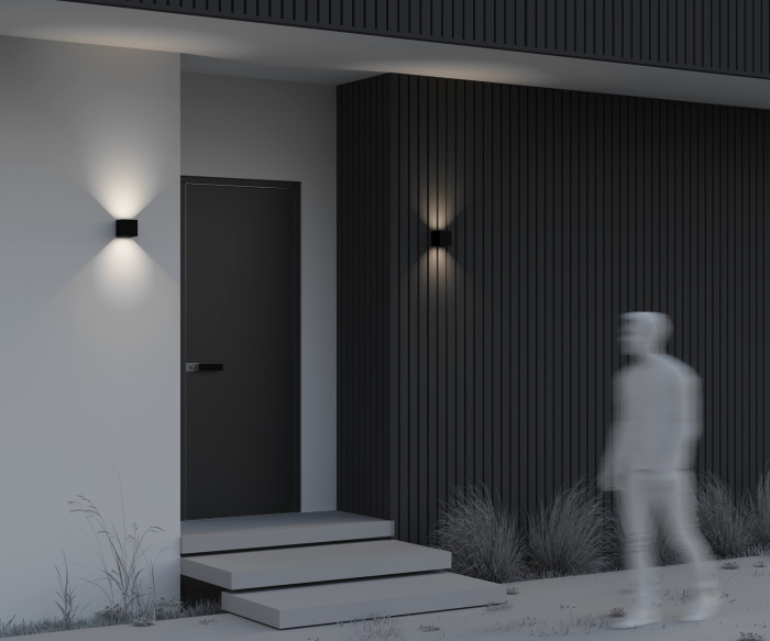 Уличный настенный светильник Maytoni Fulton O572WL-L6B