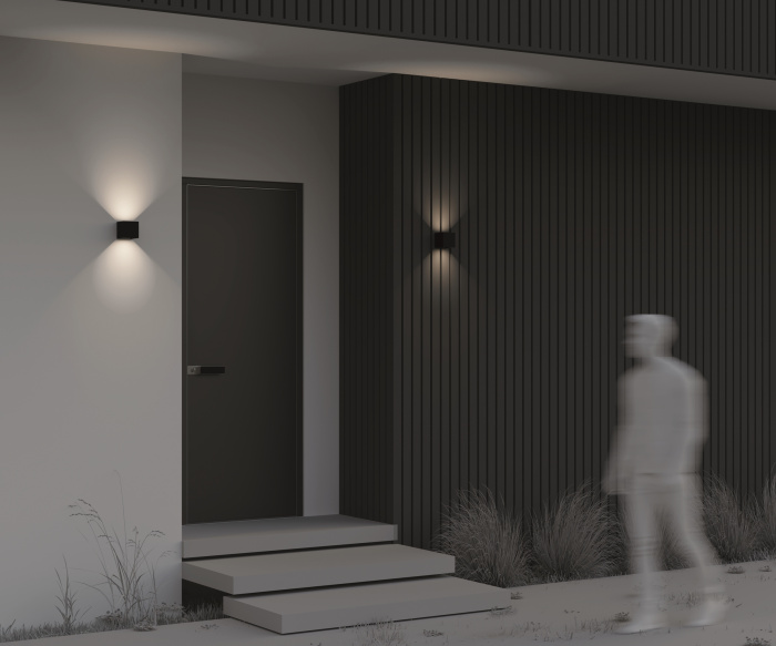 Уличный настенный светильник Maytoni Fulton O572WL-L6B