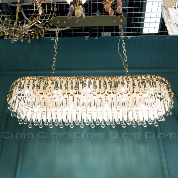 Люстра Cloyd CAPULETTI C14 / L103 см - золото (арт.11256)