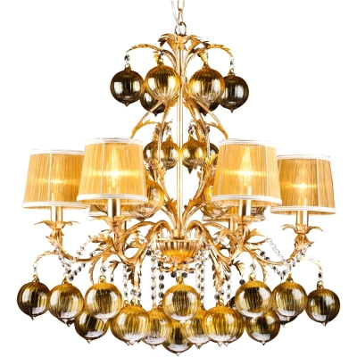 Люстра подвесная Arte Lamp MONARCH A1199LM-6GO