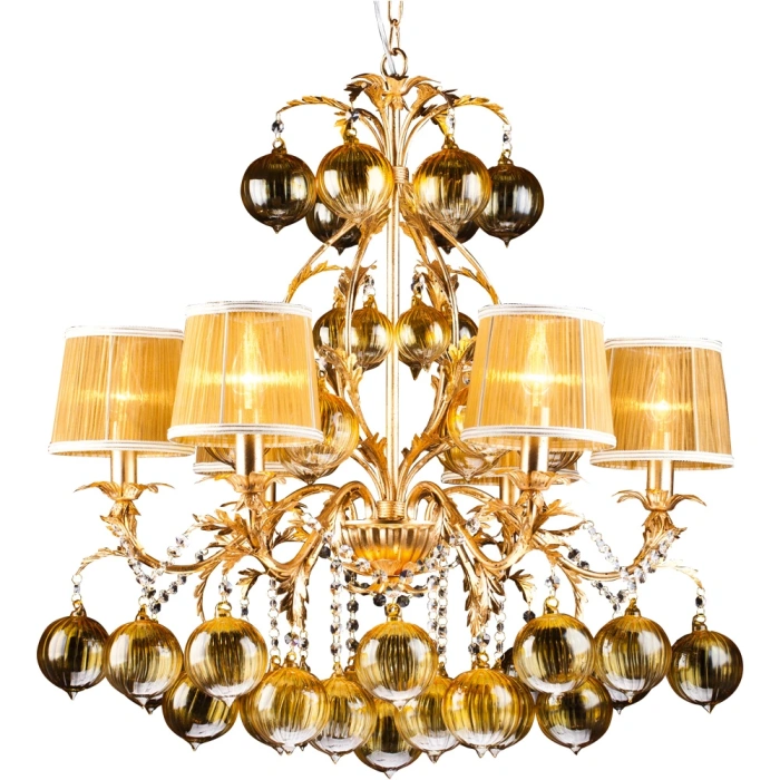 Люстра подвесная Arte Lamp MONARCH A1199LM-6GO