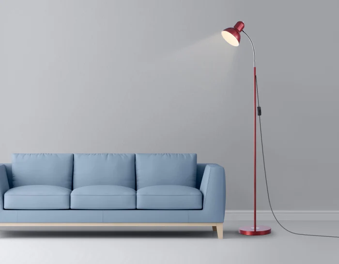 Светильник напольный с выключателем на проводе Ambrella light TR97666