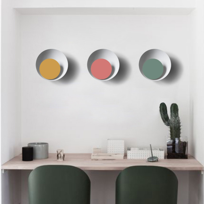 Бра TWIRL D25 White/Green ImperiumLoft