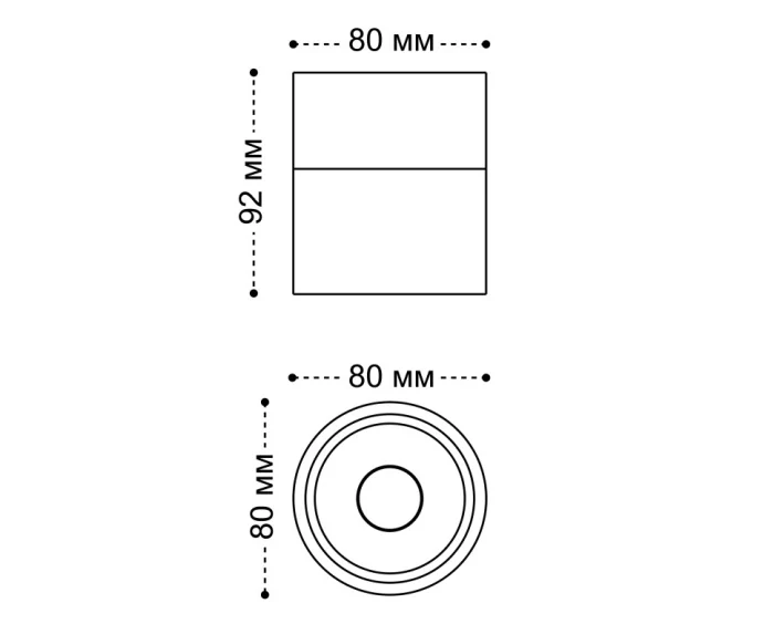 Cветильник потолочный ITALLINE IT014-0201 white