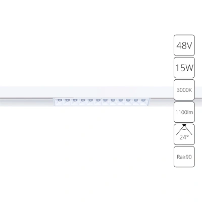 Магнитная трековая система Arte Lamp LINEA A4644PL-1WH