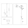 Подвесной светильник HIGH LIGHT AMBRELLA LIGHT LH53256