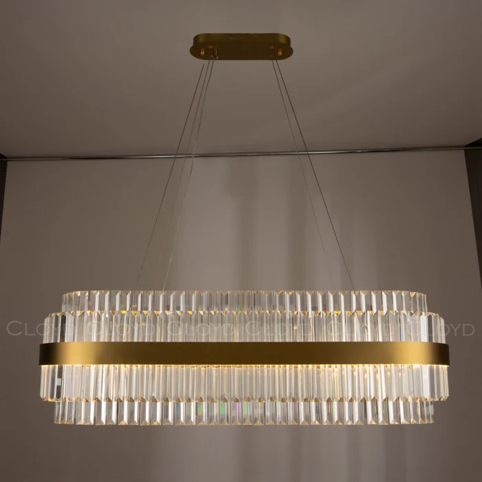 Люстра Cloyd BROTIGAN-C C1 / L100 см - латунь (арт.10772)