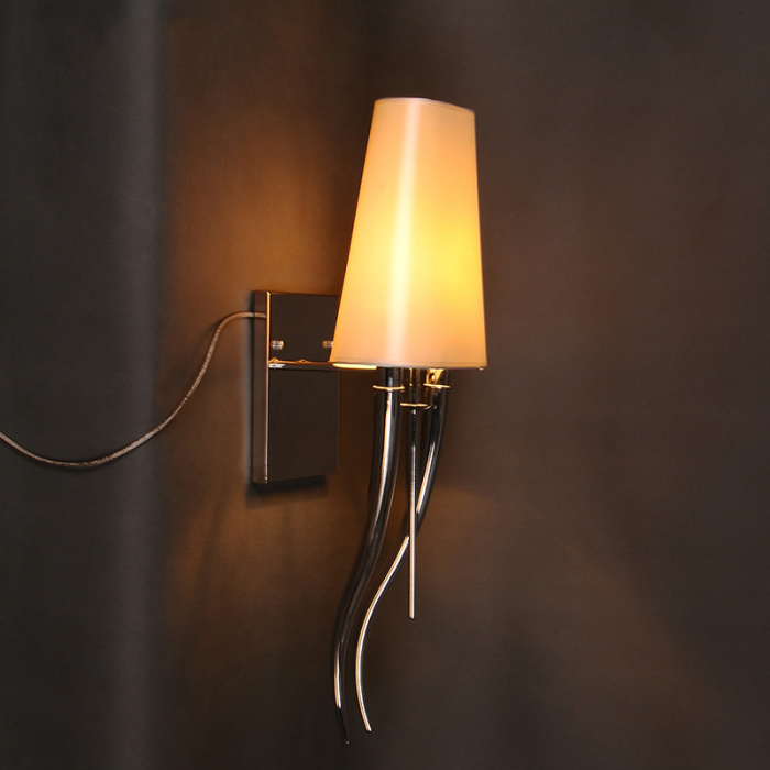 Настенный светильник Crystal Light Brunilde Ipe Cavalli H52 Gold/Black ImperiumLoft