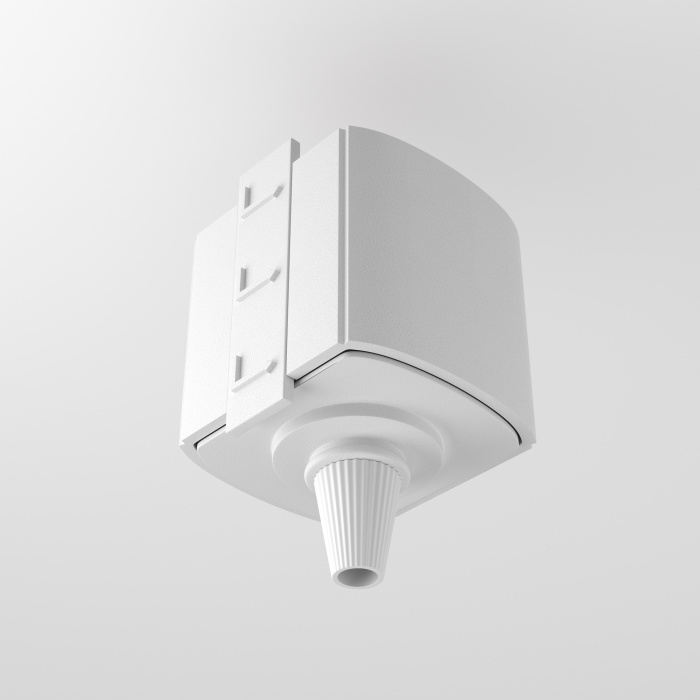 Коннектор для трека Unity белый Maytoni TRA010-1-A-W