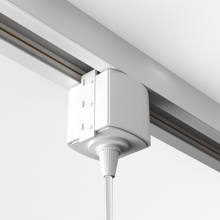 Коннектор для трека Unity белый Maytoni TRA010-1-A-W