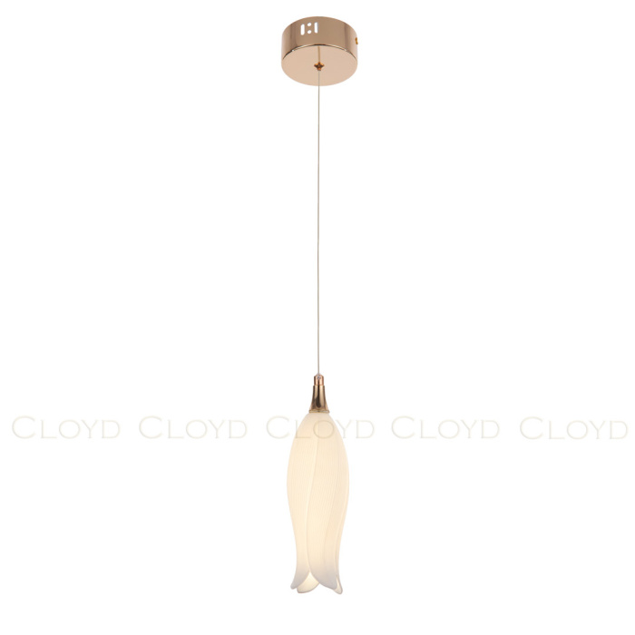 Подвесной светильник Cloyd ARGANA P1 / керамика - E14 - золото (арт.11242)