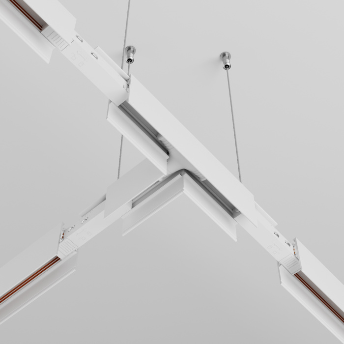 Коннектор питания Т-образный Exility белый Maytoni TRA034CWT-42W