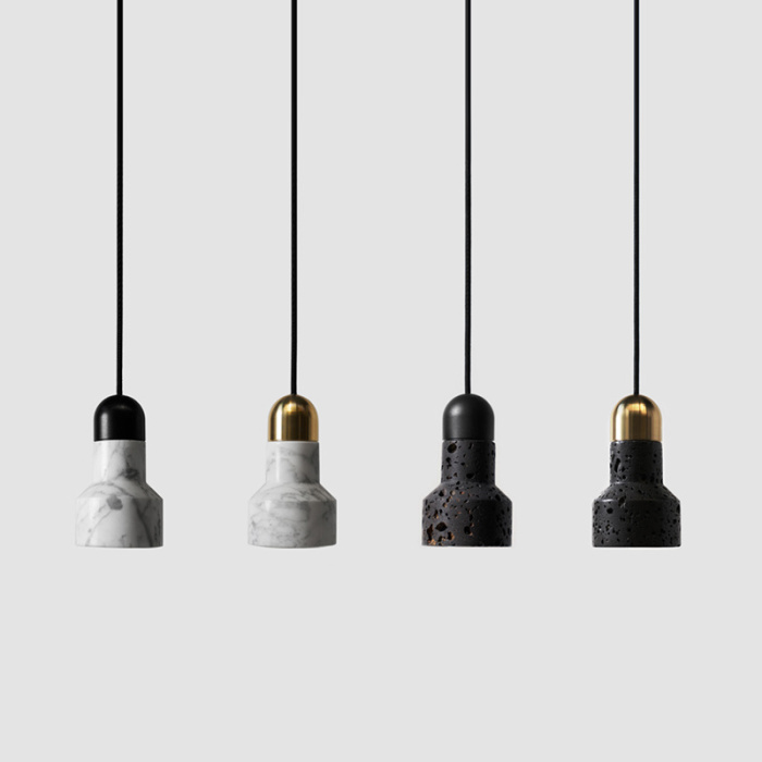 Подвесной светильник JAZZ STONE black brass ImperiumLoft