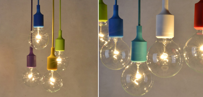 Подвесной светильник Muuto E27 Blue ImperiumLoft