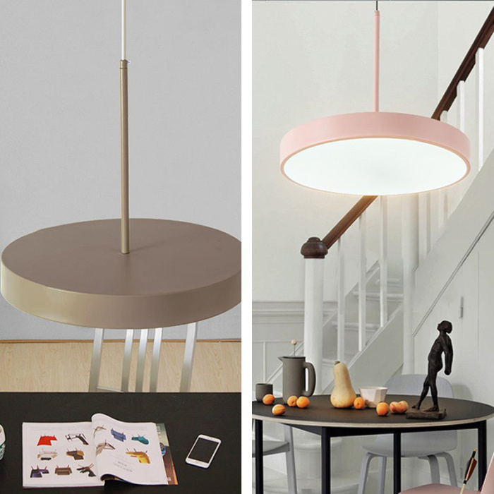 Подвесной светильник TURNA ONE D30 Pink by ImperiumLoft ImperiumLoft