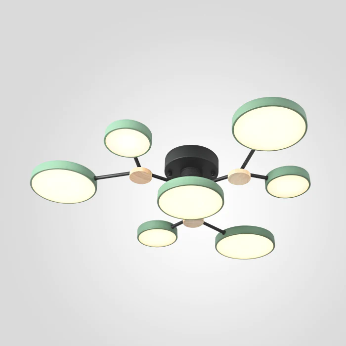 Потолочная люстра GAMMA D88 Green ImperiumLoft