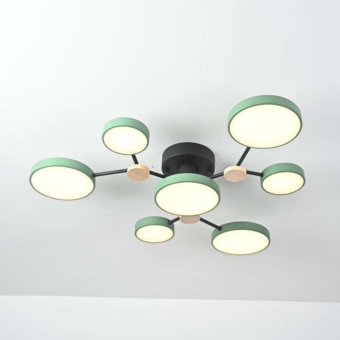 Потолочная люстра GAMMA D88 Green ImperiumLoft