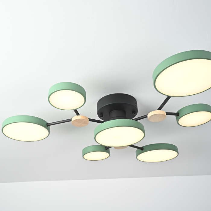 Потолочная люстра GAMMA D88 Green ImperiumLoft